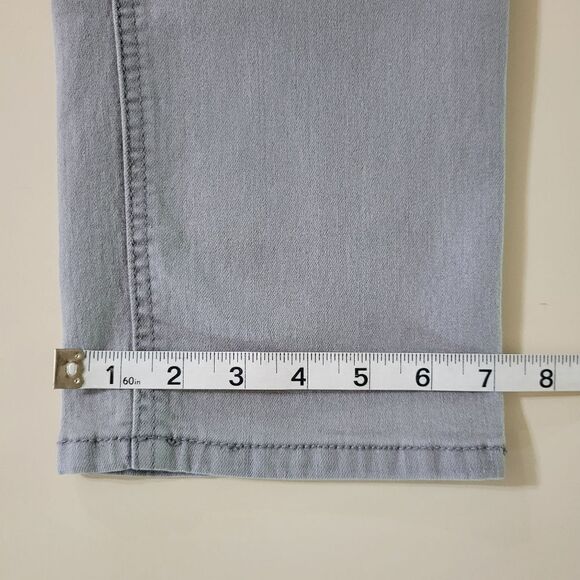 Roz & Ali Gray Straight Leg Denim Jeans - Picture 9 of 13